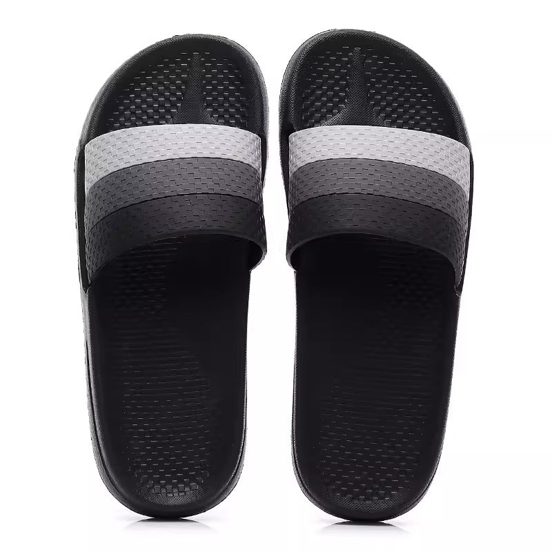 Importé - Sandale De Bain Homme Liège Style Pantoufles Antidérapants