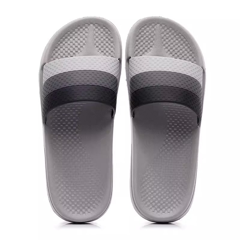 Importé - Sandale De Bain Homme Liège Style Pantoufles Antidérapants