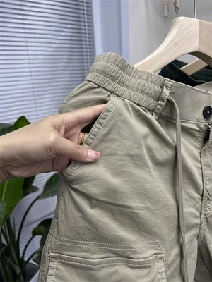 Importé - Short Culotte Homme Décontractés Multi-Poches