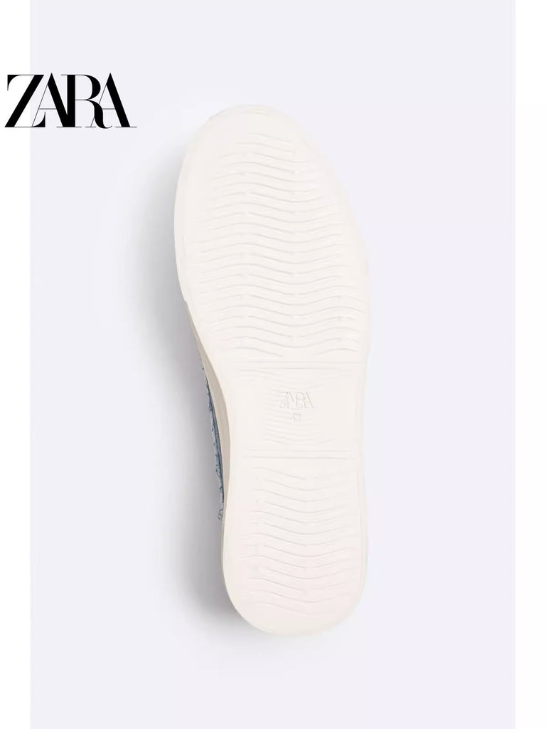 Importé - ZARA NEW - Chaussure Homme Sport baskets  Décontractées - Bleu