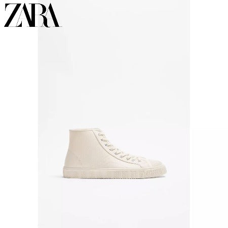 Importé - ZARA NEW - Chaussure Homme Sport baskets  Montantes - Blanc