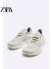 Importé - ZARA NEW - Chaussure Homme Sport baskets En Tissu Tissé - Gris