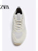 Importé - ZARA NEW - Chaussure Homme Sport baskets En Tissu Tissé - Gris