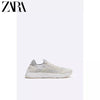 Importé - ZARA NEW - Chaussure Homme Sport baskets En Tissu Tissé - Gris