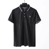 Importé -  T-Shirt Polo Homme Démi-Manches En Coton 100%