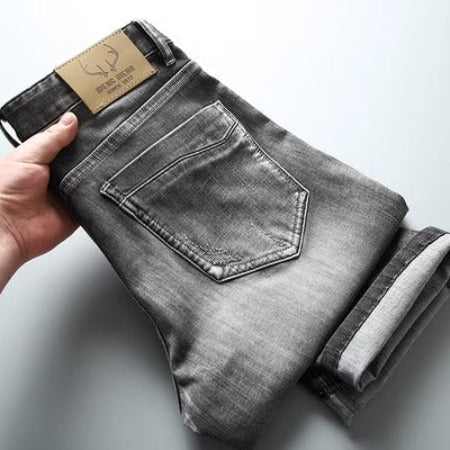 Importé - Pantalon jeans Homme Décontracté Elastiques Style Rétro