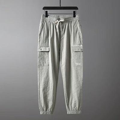 Importé - Pantalon Slim Homme Sport Décontracté Multi-poches