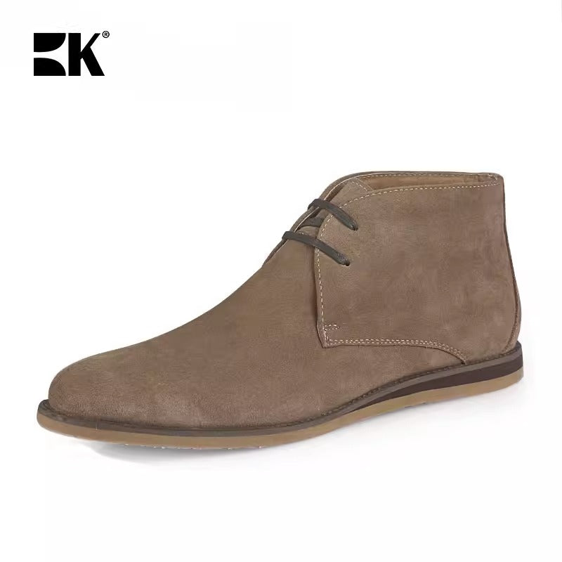 Importé - Chaussure Homme Décontractées Montantes Confortable En Cuir