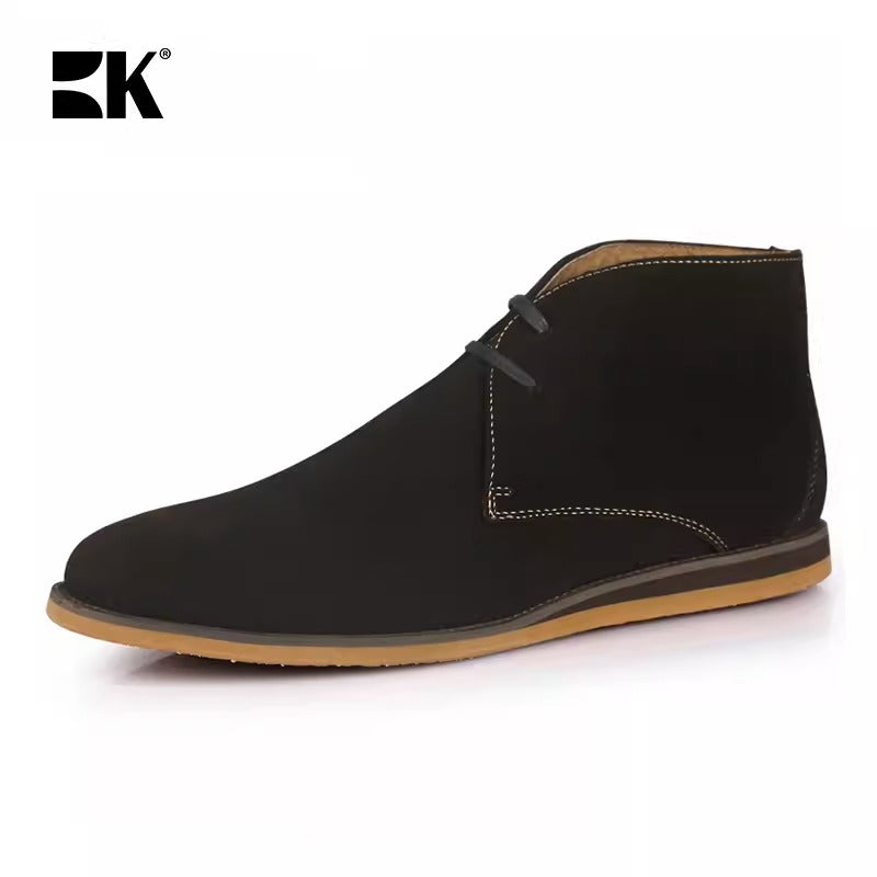 Importé - Chaussure Homme Décontractées Montantes Confortable En Cuir