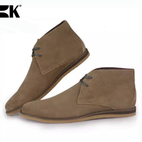 Importé - Chaussure Homme Décontractées Montantes Confortable En Cuir
