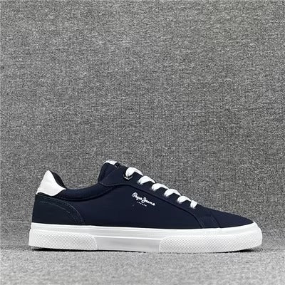 Importé - PEPE JEANS Chaussure Homme Sport Tennis Confort Bi-Matière
