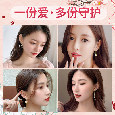 Importé - Coffret 7 Boucles d'oreilles Femmes A Nœud