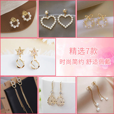 Importé - Coffret 7 Boucles d'oreilles Femmes A Nœud