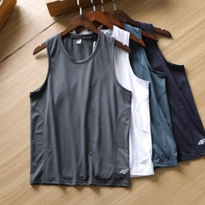 Importé - T-Shirt Col Rond Décontracté Sans Manches En Maille