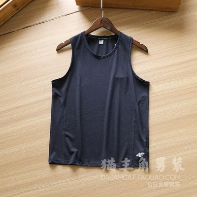 Importé - T-Shirt Col Rond Décontracté Sans Manches En Maille