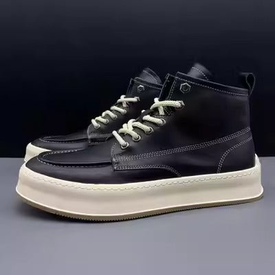 Importé - Chaussure Homme Mi-Montantes Décontractées  Véritable Cuir