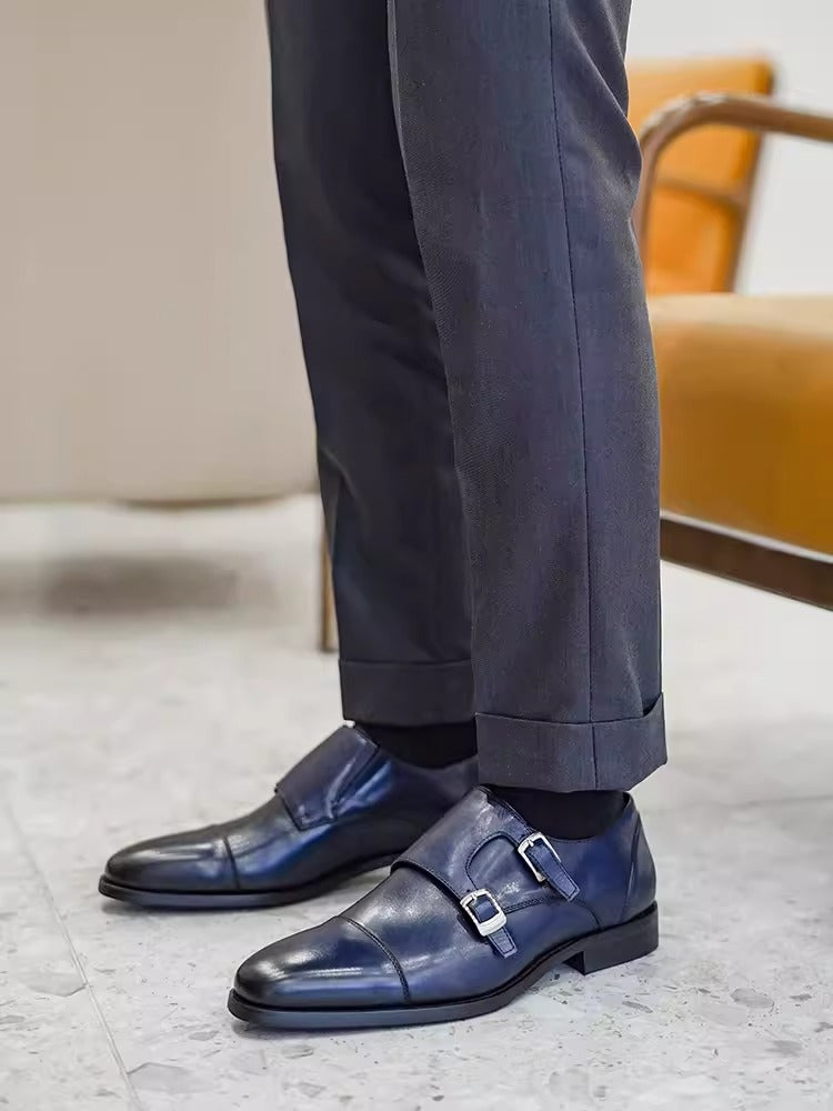 Importé - Chaussure Homme Mocassin Britannique Présidentiel 100% Cuir