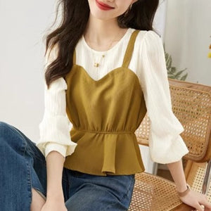 Importé - Chemisier Femmes Manches Longues