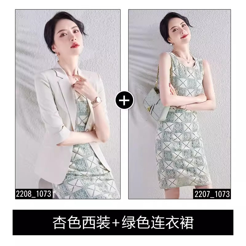 Importé - Ensemble Costume Femme Haut De Gamme Deux Pièces