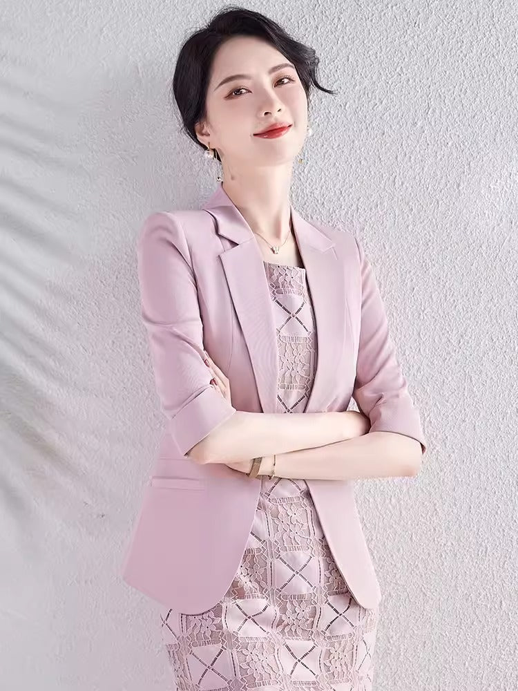 Importé - Ensemble Costume Femme Haut De Gamme Deux Pièces
