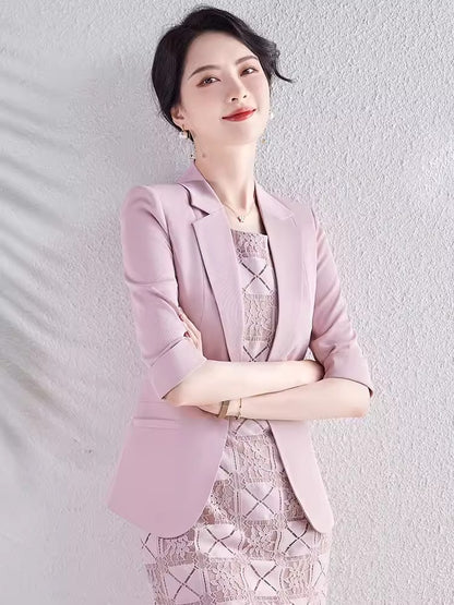 Importé - Ensemble Costume Femme Haut De Gamme Deux Pièces