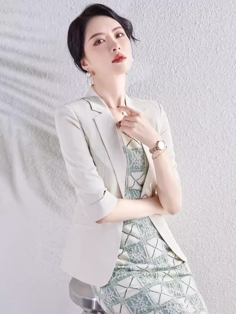 Importé - Ensemble Costume Femme Haut De Gamme Deux Pièces