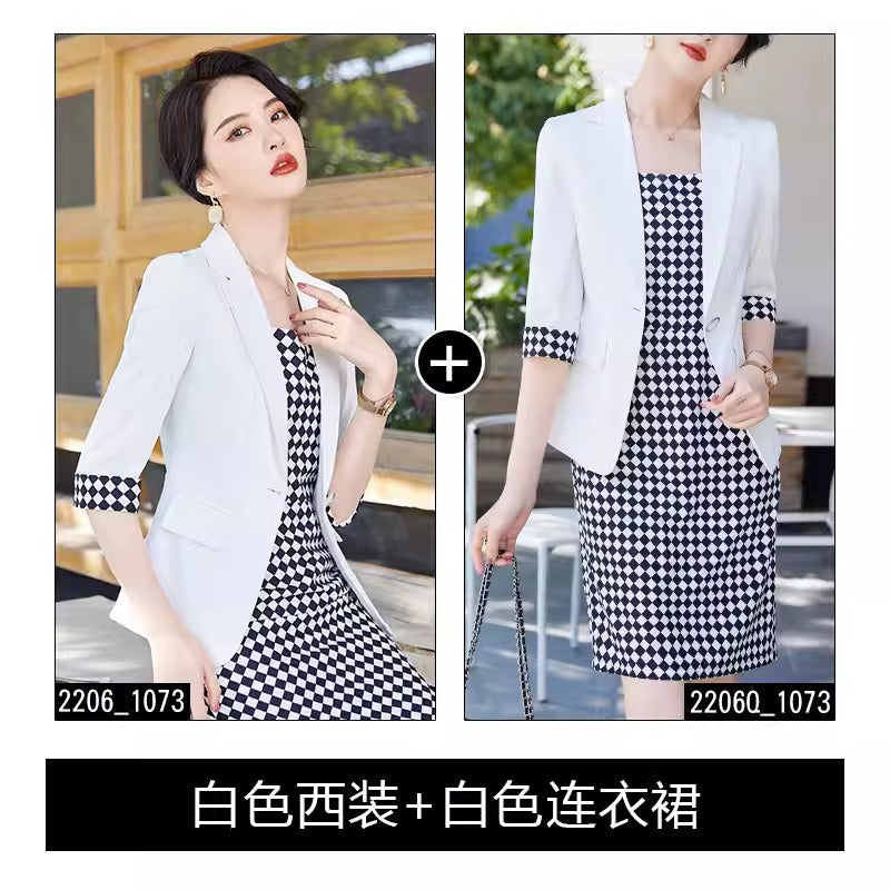 Importé - Ensemble Costume Femme Haut De Gamme Deux Pièces