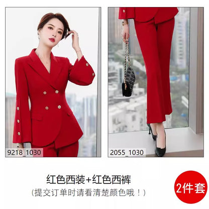 Importé - Ensemble Costume Femme Style De Déesse A Col Tailleur 3 Pièces