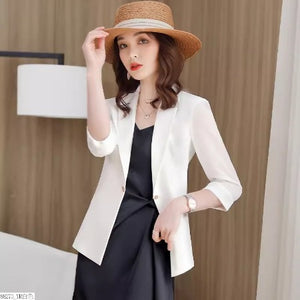 Importé - Ensemble Costume Femme Col en V Deux Pièces