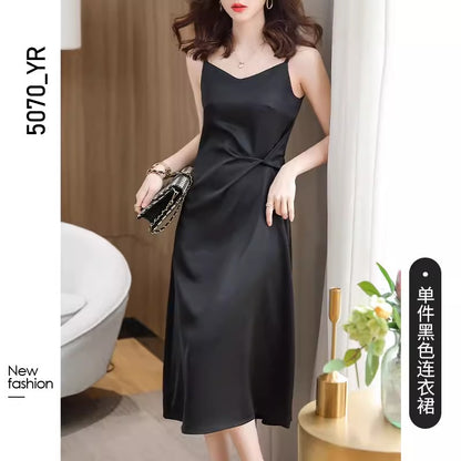 Importé - Ensemble Blazer Femme Col Tailleur Deux Pièces En Soie