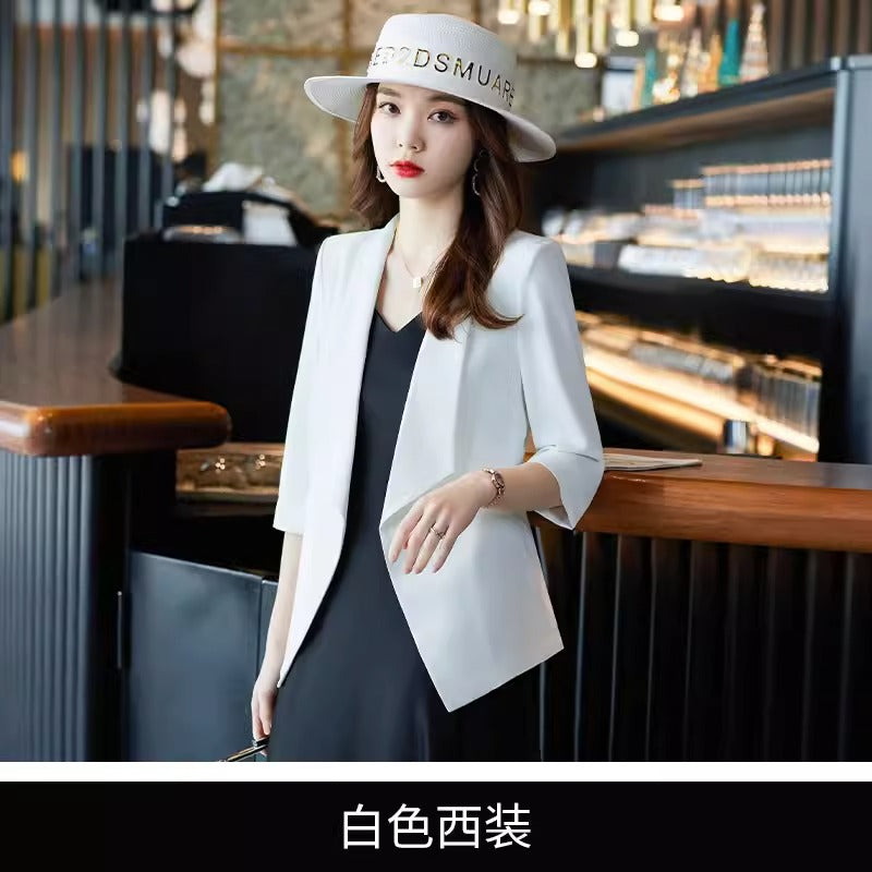 Importé - Ensemble Blazer Femme Slim Décontracté Deux Pièces