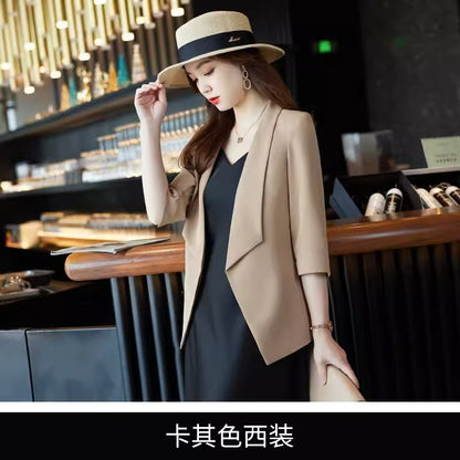 Importé - Ensemble Blazer Femme Slim Décontracté Deux Pièces