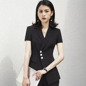 Importé - Ensemble Blazer Femme Décontracté 3 Pièces