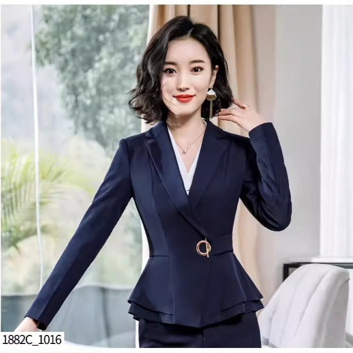 Importé - Ensemble Costume Femme D'Affaire Slim Décontracté 2 Pièces
