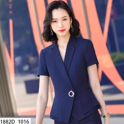Importé - Ensemble Costume Femme D'Affaire Slim Décontracté 2 Pièces