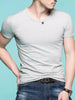 Importé - Pack 4 T-Shirts Corps pour Homme Manches Courtes 100% Coton