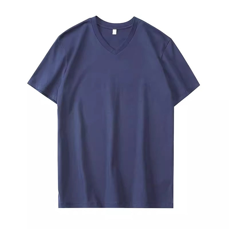 Importé - Pack 2 T-Shirt Coton Homme Col V Manche Courte