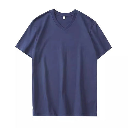 Importé - Pack 2 T-Shirt Coton Homme Col V Manche Courte