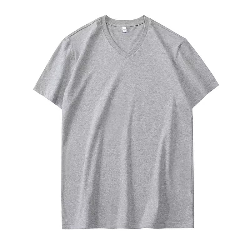 Importé - Pack 2 T-Shirt Coton Homme Col V Manche Courte