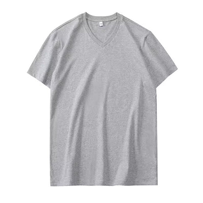 Importé - Pack 2 T-Shirt Coton Homme Col V Manche Courte