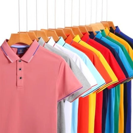 Importé - T-Shir Polo Homme Décontractée À Manches Courtes