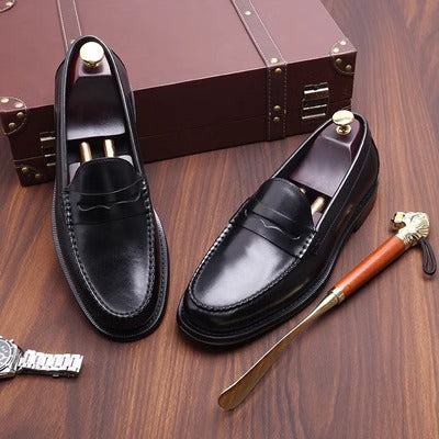Importé - Chaussure Cuir Mocassin Homme Britannique