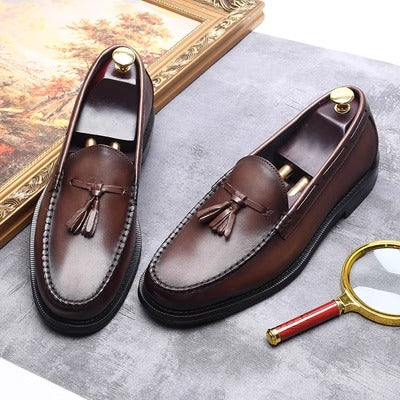Importé - Chaussure Cuir Mocassin Britannique Décontracté