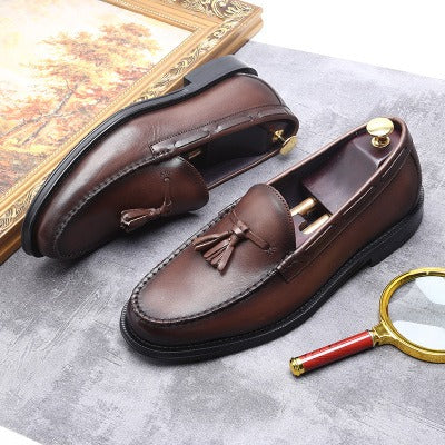 Importé - Chaussure Cuir Mocassin Britannique Décontracté