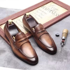Importé - Chaussure Cuir Mocassin Homme Décontracté