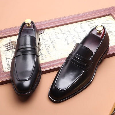 Importé - Chaussure Homme Mocassin Rétro Confortable 100% Cuir