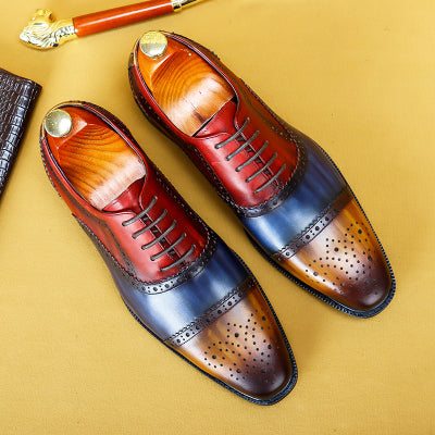 Importé - Chaussure Homme Mocassin Britanniques Confortable 100% Cuir
