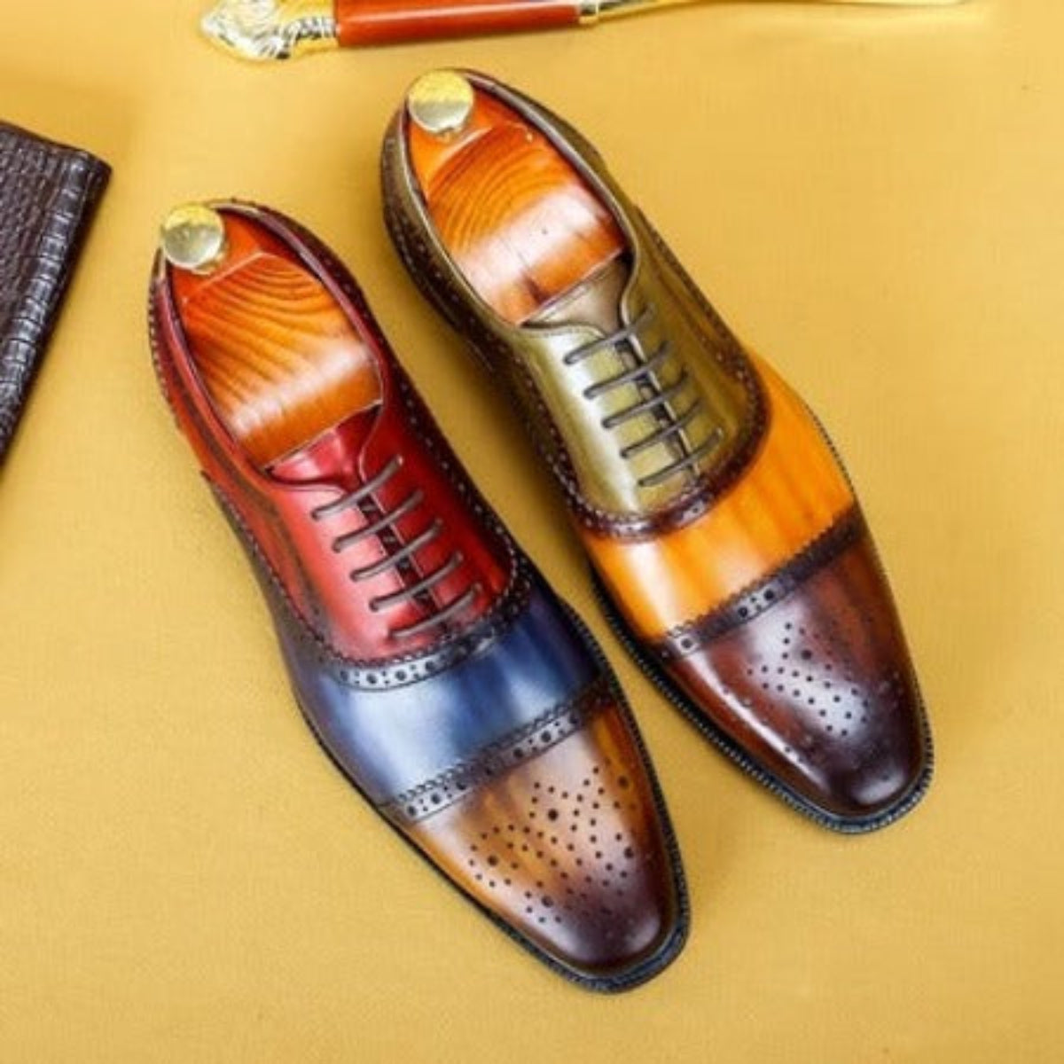 Importé - Chaussure Homme Mocassin Britanniques Confortable 100% Cuir