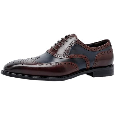 Importé - Chaussure Homme Oxford Britanniques Confortable 100% Cuir