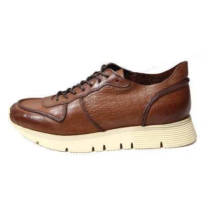 Importé - Chaussure Homme Sport Britanniques Rétro Décontractées En Cuir